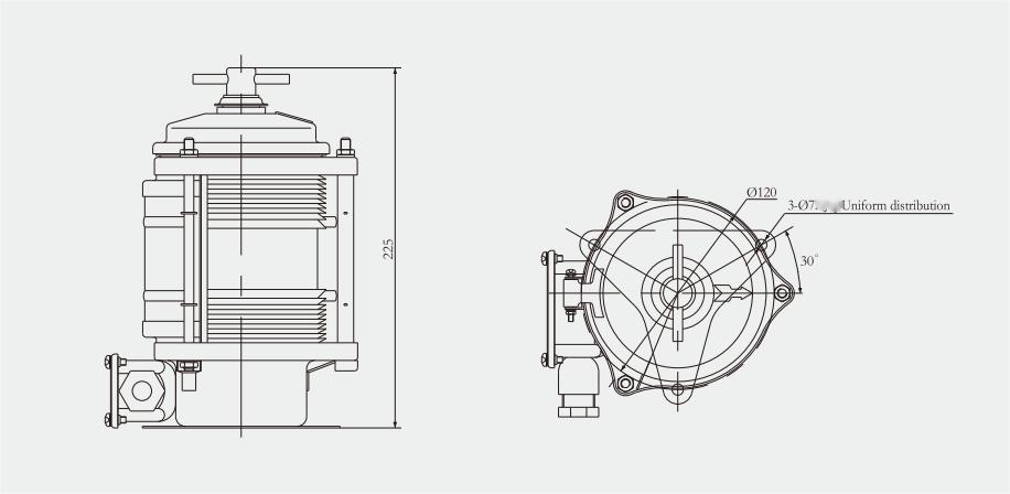 Specification of CXH-2C Single-deck navigation signal light