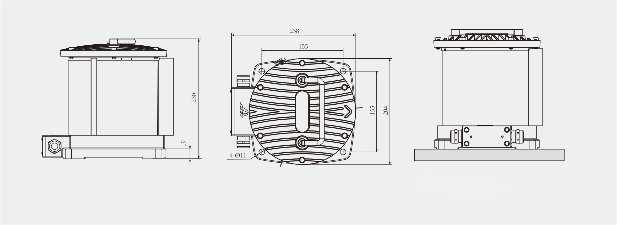 Specifications of CXH-102L LED Single-deck Navigation Signal Light