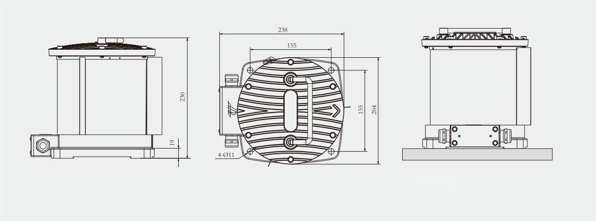 Specifications of CXH-12L LED Single-deck Navigation Signal Light