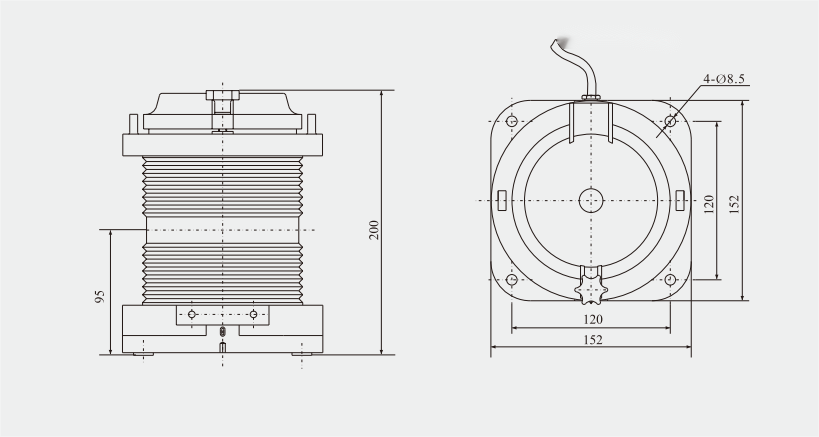 Specifications of CXH-21P Single-deck Navigation Signal Light