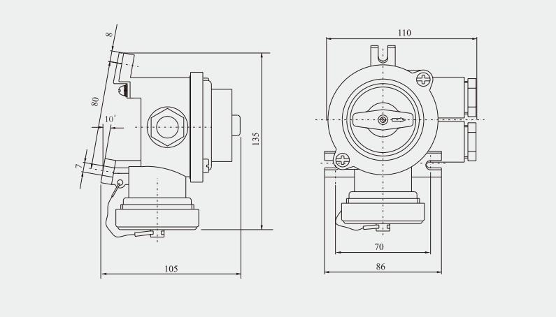 10A Marine Nylon Switch With Socket