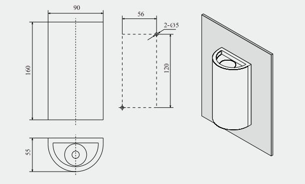 LED Marine Wall Light