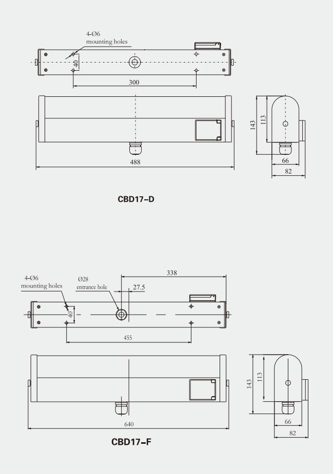 Marine Fluorescent Mirror Light