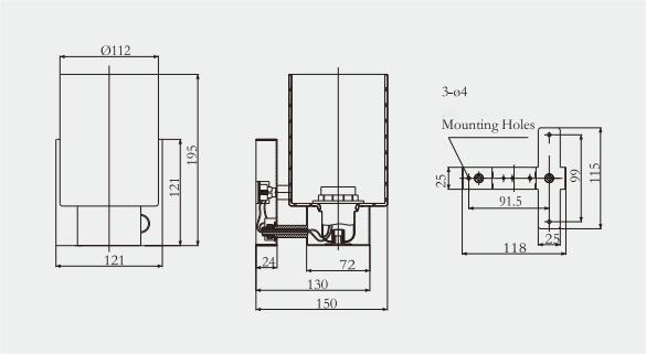 LED Marine Wall Light