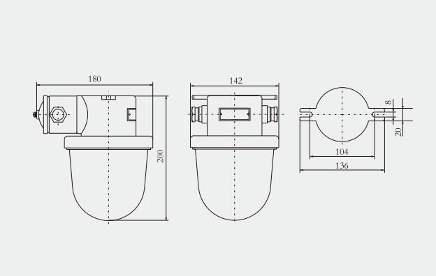 CCD11-A / CCD11-B Marine Pendant Light