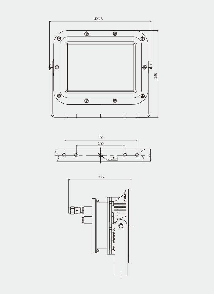 explosion-proof flood light