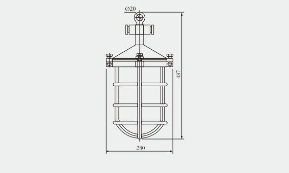 High Power Marine Pendant Light