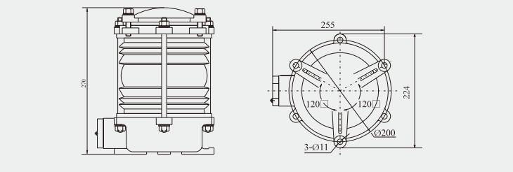 LED Submarine Navigation Light