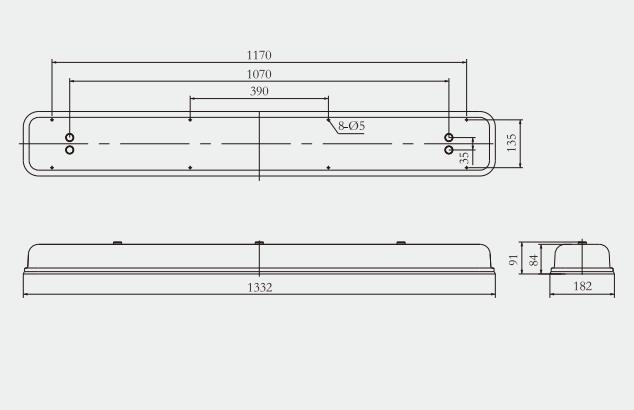 JCL17-1 / JCL17-2 LED Marine Pendant Light