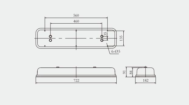 JCL17-1 / JCL17-2 LED Marine Pendant Light