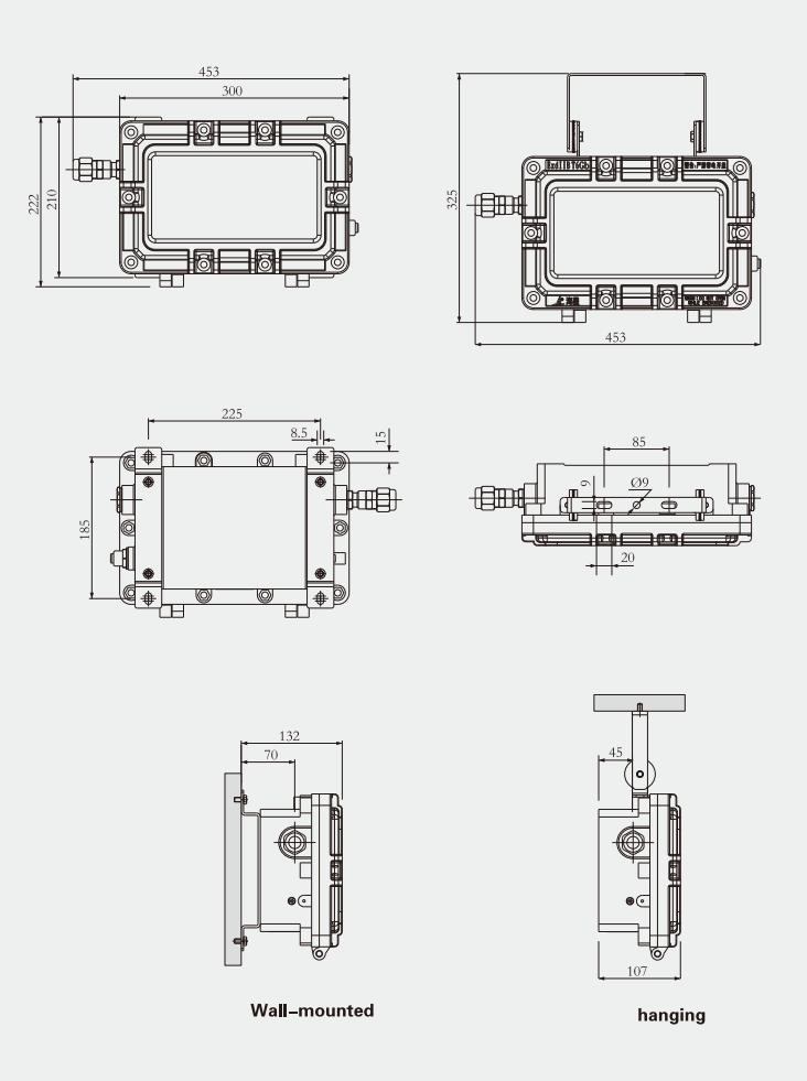 Specifications of CFD10 Explosion-proof LED Light