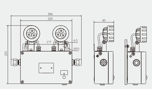 Specifications of CFD14 Explosion-proof Fire Emergency Light