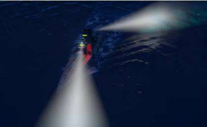 Marine Spotlights for Search and Rescue Operations