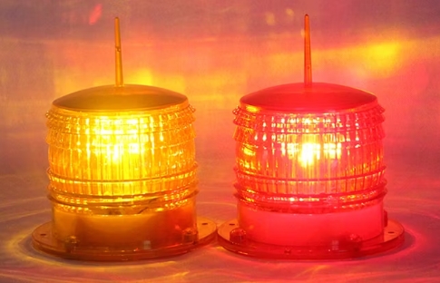 solar powered marine flashing lights